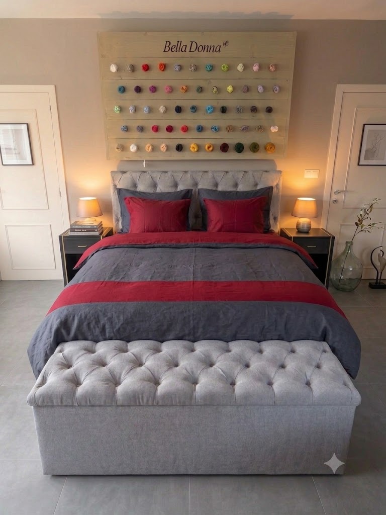 Fris en luxueus opgemaakt Deepsleep waterbed